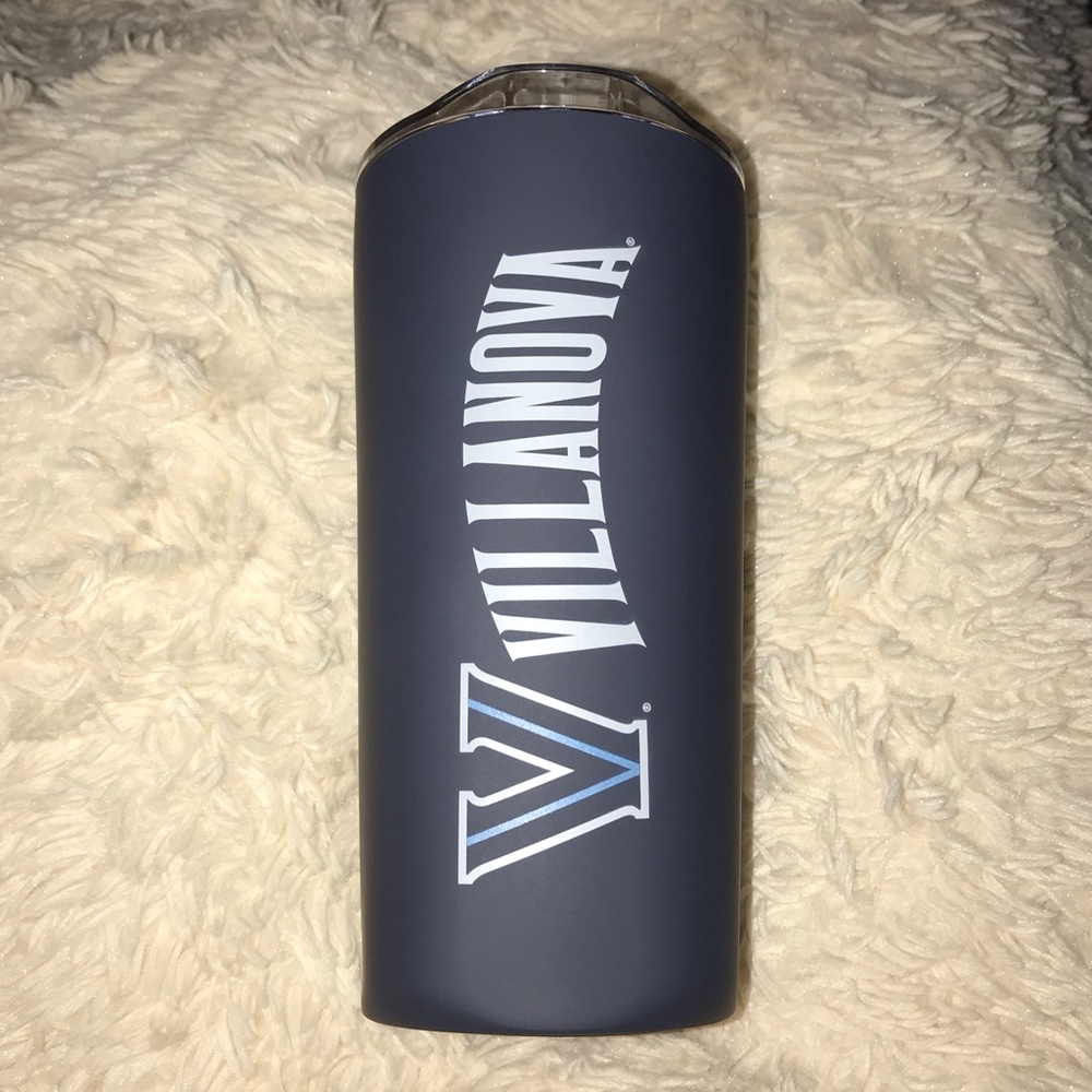 VILLANOVA WILDCATS 18OZ SOFT TOUCH STAINLESS STEEL TUMBLER - BRAND NEW!